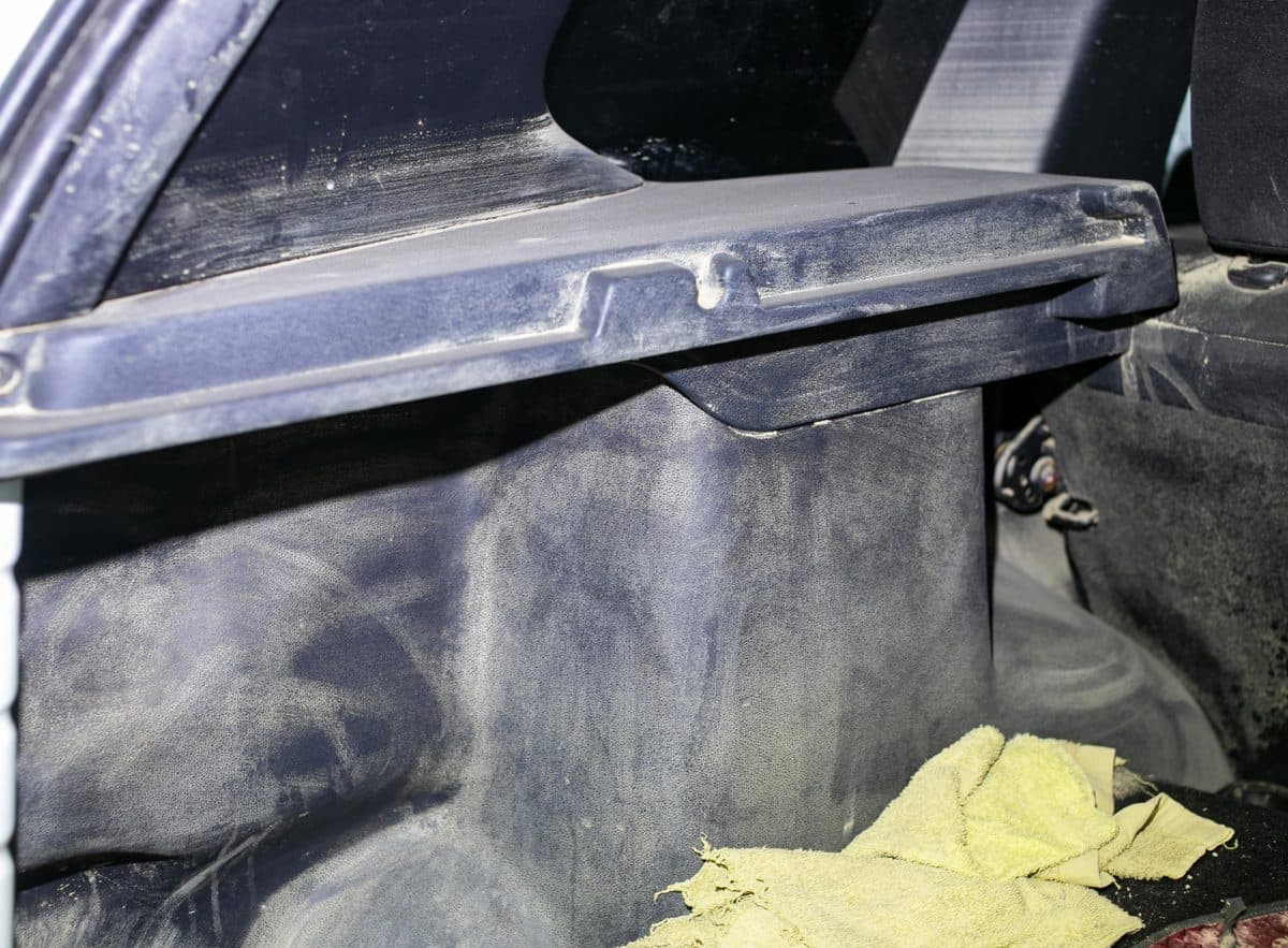 Trunk & Cargo Area — before
